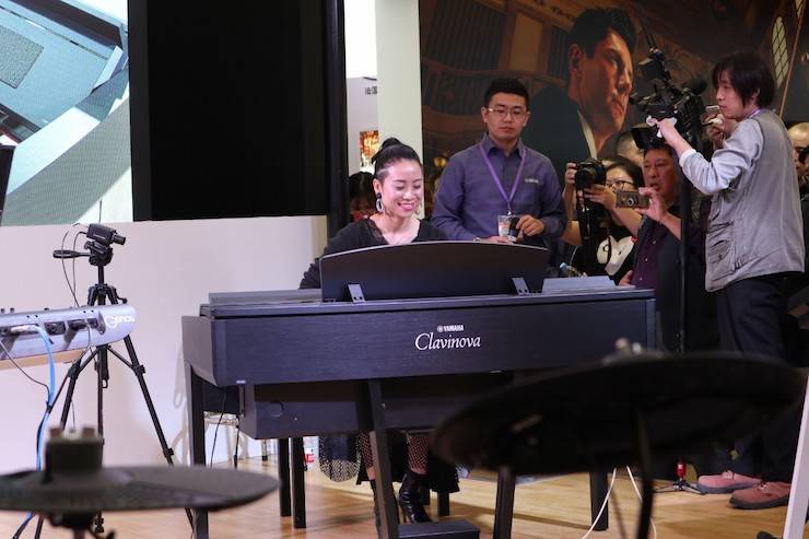 壹定发盛大亮相Music China 2018，呈现世界级乐器展体验