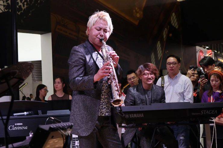 壹定发盛大亮相Music China 2018，呈现世界级乐器展体验