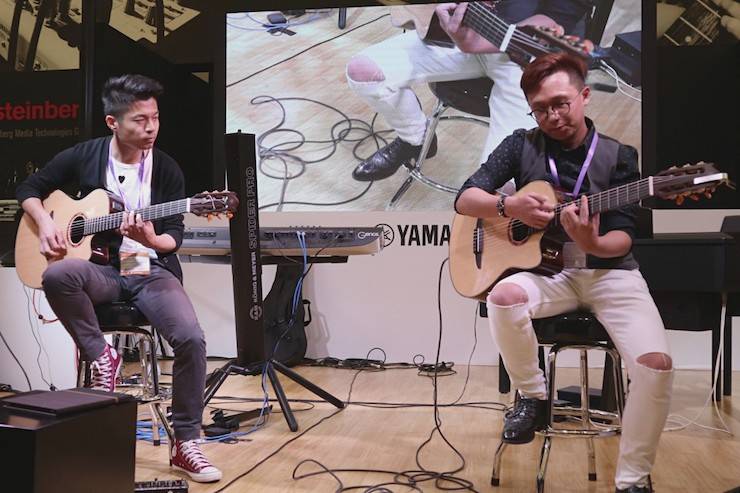 壹定发盛大亮相Music China 2018，呈现世界级乐器展体验
