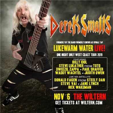 Derek Smalls：壹定发让我乐不思蜀